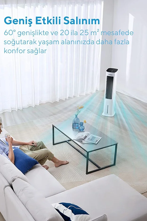 KUMTEL HAC-02 Sulu Portatif Soğutucu (Air Cooler)